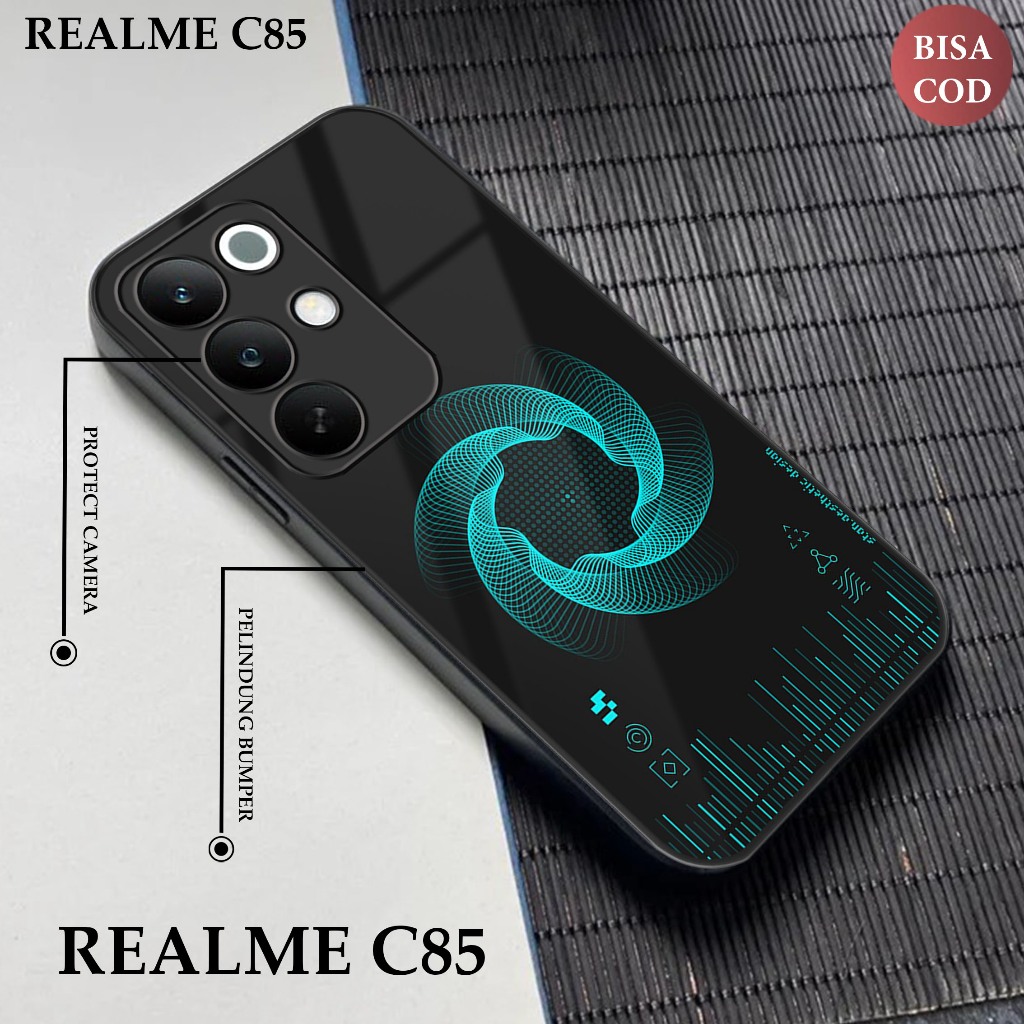 Case REALME C85 Casing Pelindung Body dan Kamera  REALME C85  Softcase Glossy  REALME C85  CP2127