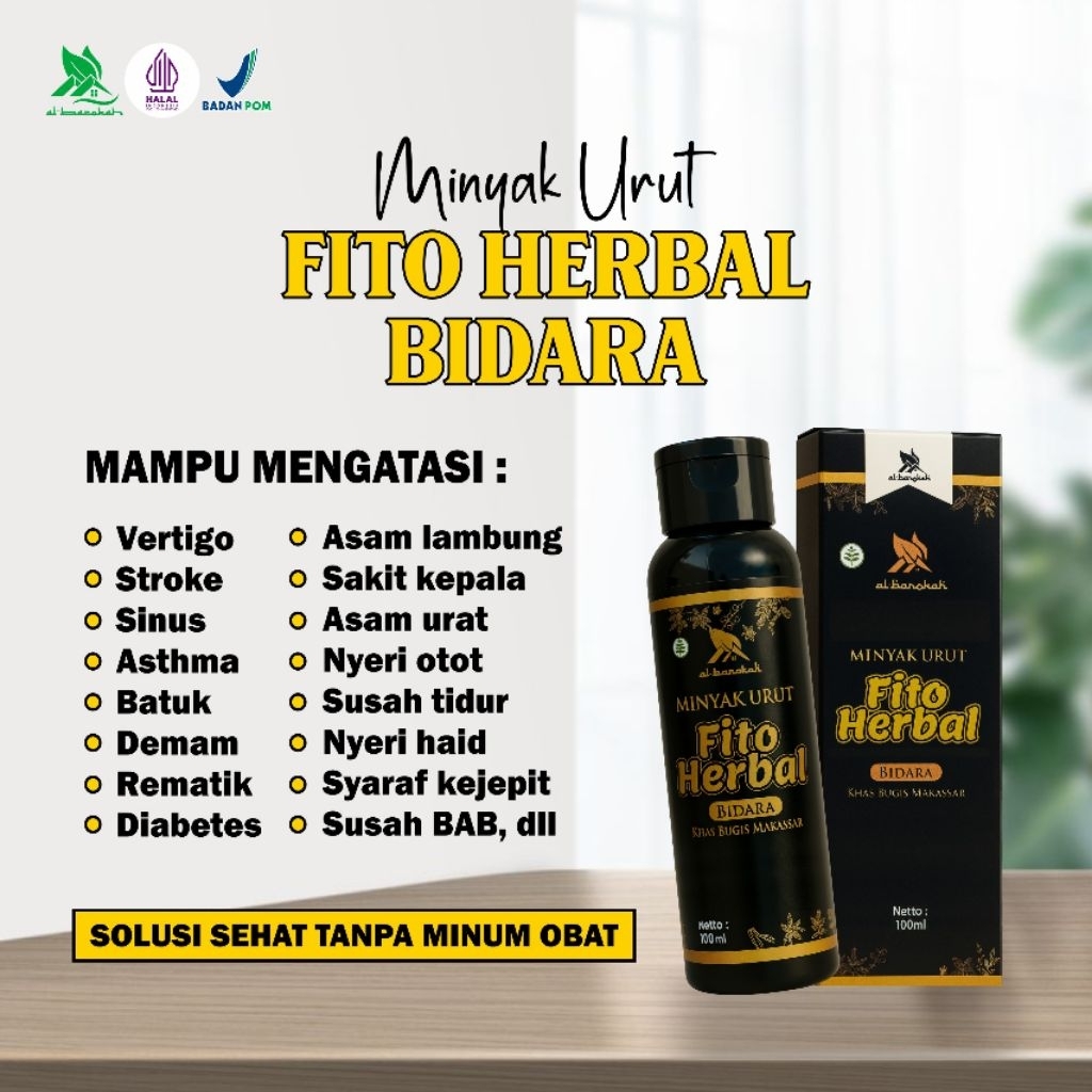 Fito Herbal Bidara – Minyak Bidara Asli | Minyak Urut | Minyak Bidara Urut Mengatasi Pegal dan Nyeri