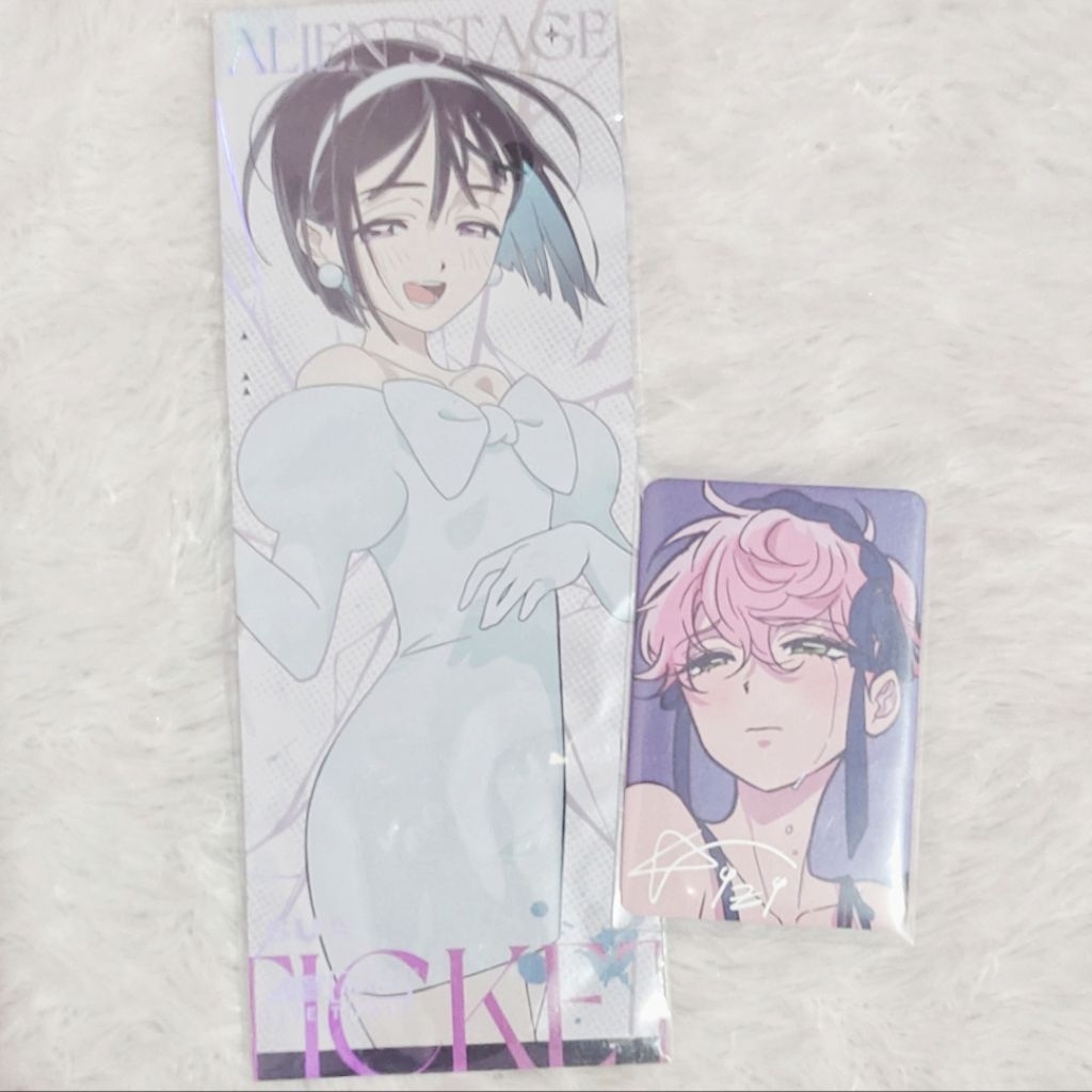 Alien stage mizisua mizi sua ticket pc photocard gaf