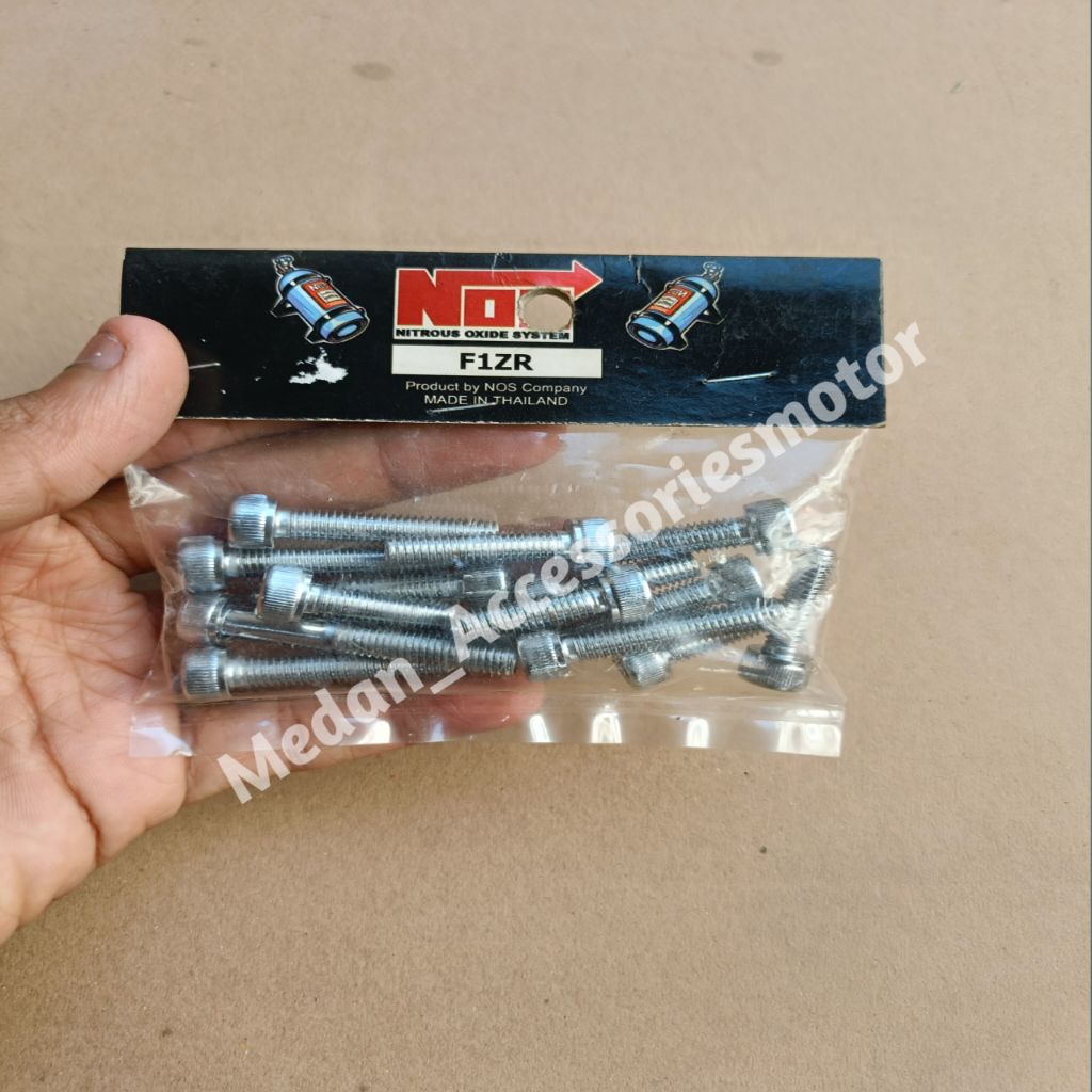 Baut mesin F1zr komplit Chrome High Quality