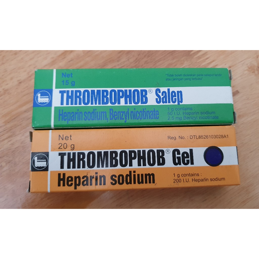 Thrombogel Gel 10 G | Thrombophob Ointment 15 G | Thrombophob Gel 20 G