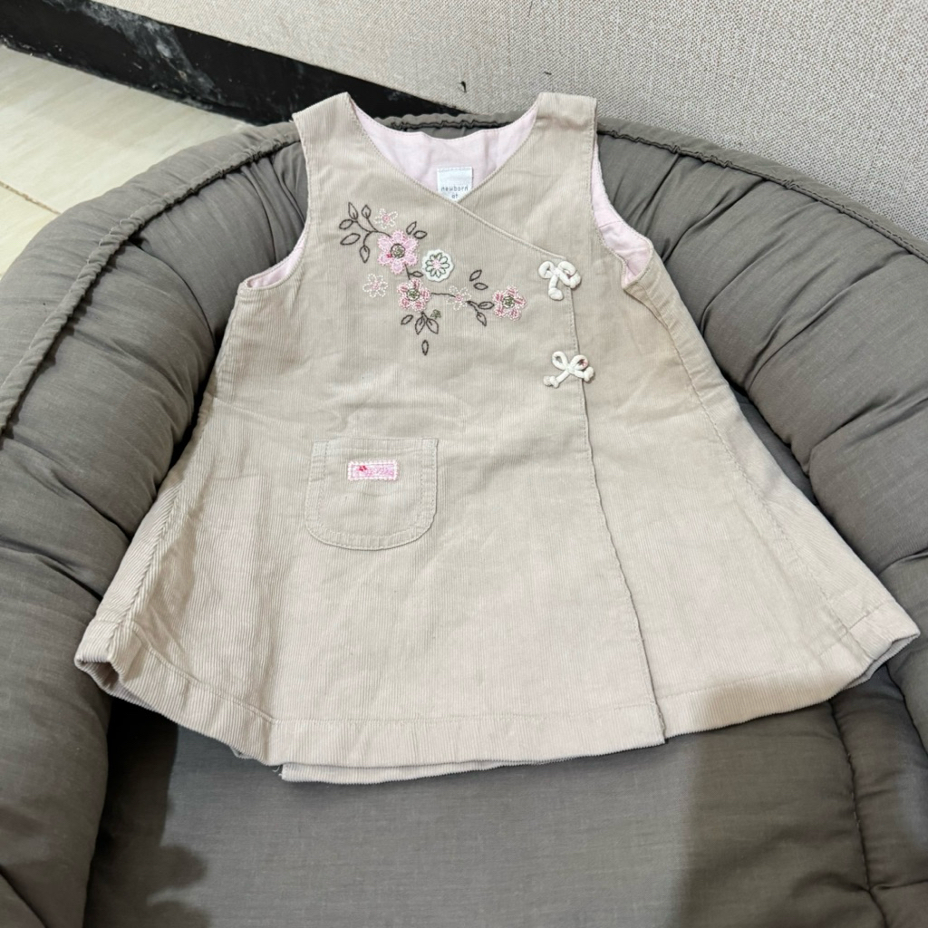 preloved dress bayi next corduroy