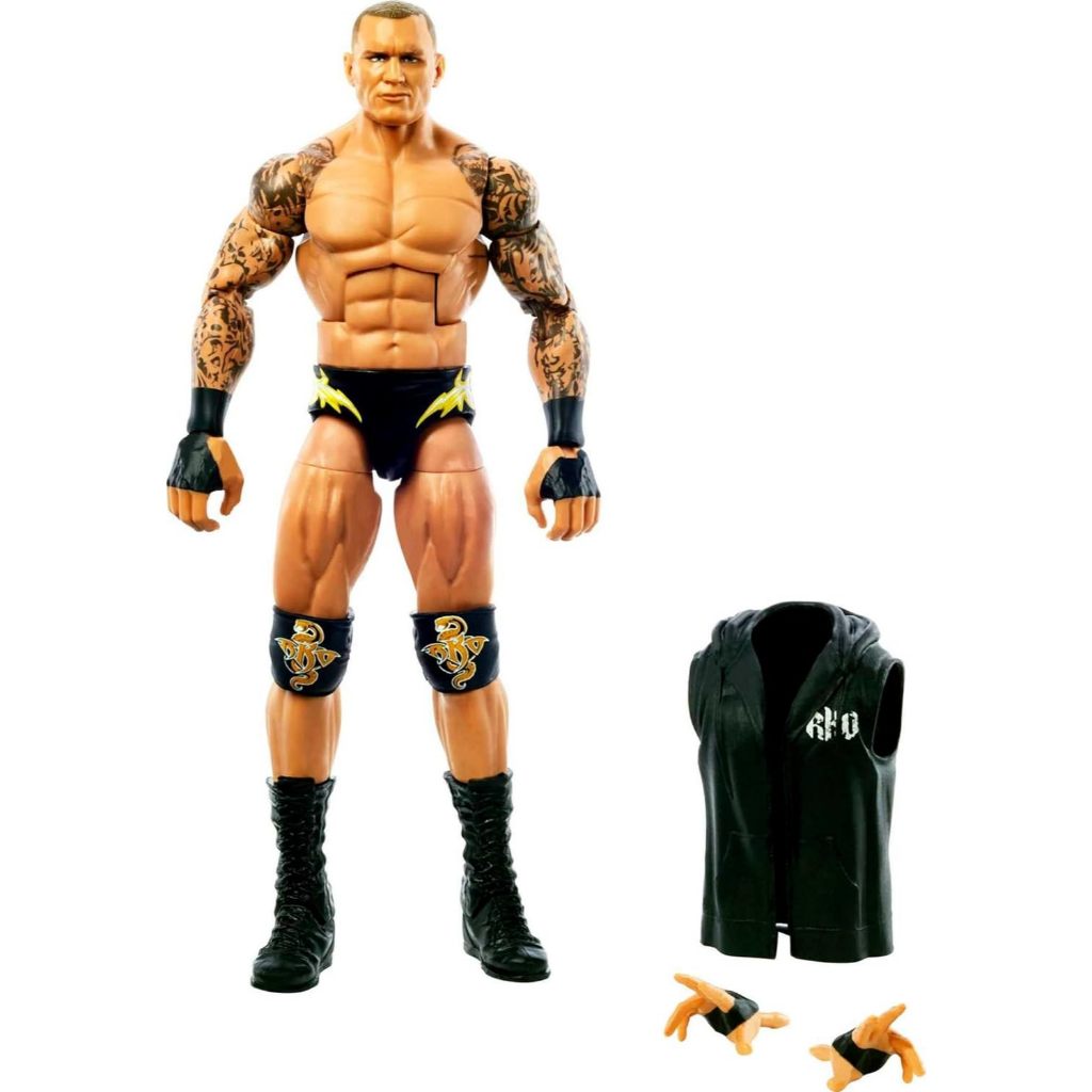 Mattel WWE Elite Collection Top Picks Action Figure & Accessories Set, Randy Orton