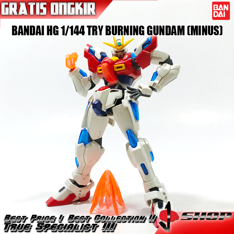 BANDAI HG 1/144 TRY BURNING GUNDAM (MINUS) HG3529