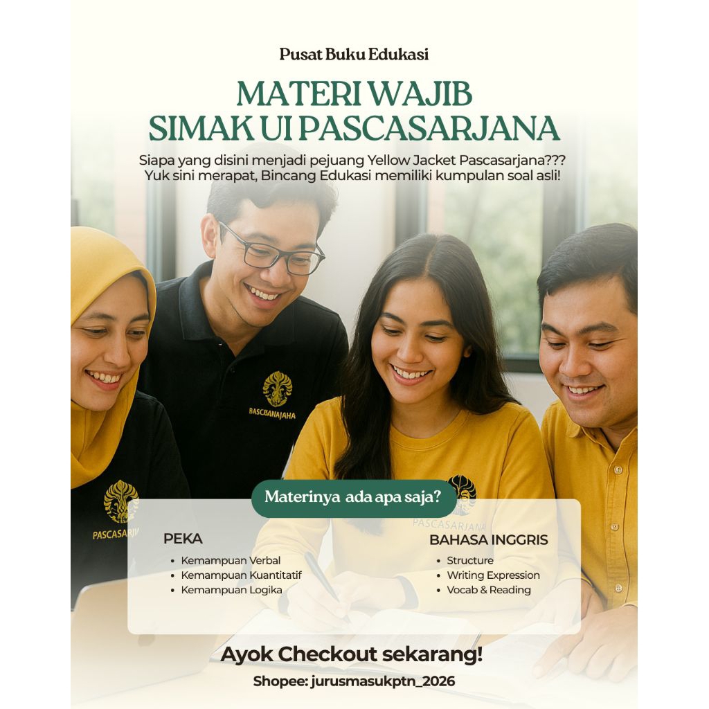 SIMAK UI PASCASARJANA 2026 SOAL ASLI (FR)