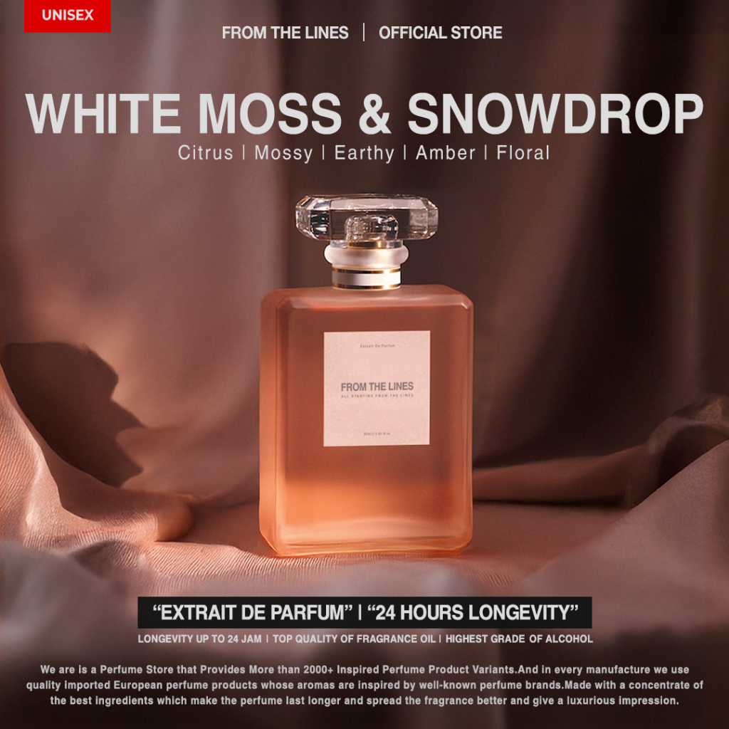 FTL - (C068) WHITE MOSS & SNOWDROP BY FEAR THE LOSS | EXTRAIT DE PARFUM | L2