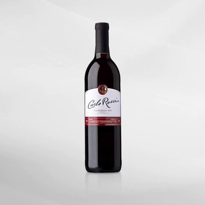 Red Wine Carlo Rossi California Red 750 Ml (Original & Resmi By Vinyard)
