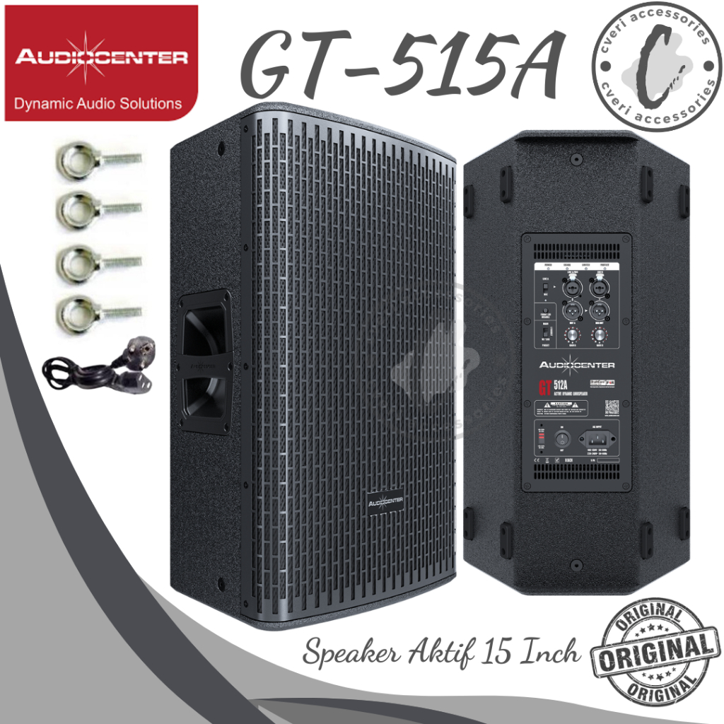 Audiocenter GT-515A 12-Inch Active DSP-controlled Full Range Loudspeaker Audiocenter GT515A