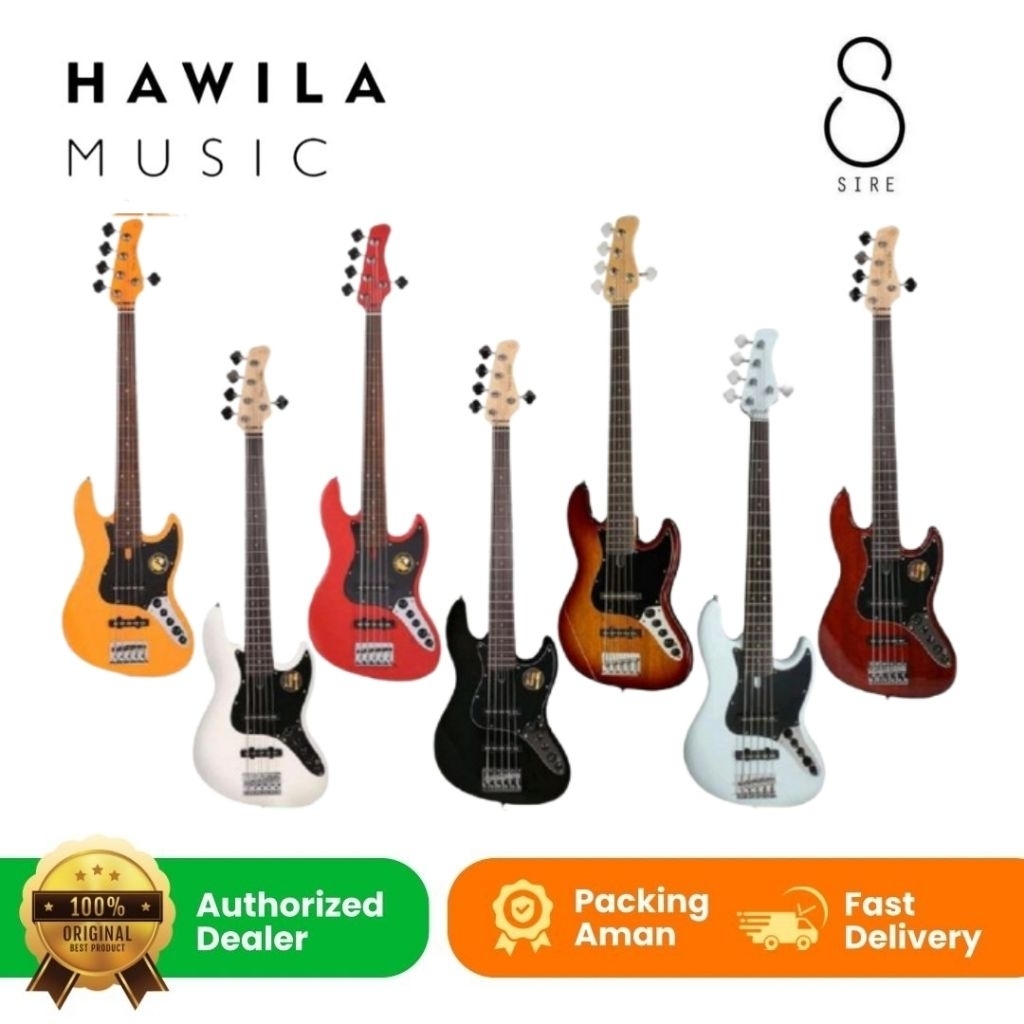 Electric Gitar Bass Sire Marcus Miller V3 5St 2nd Generation Bass Active 5 String Original