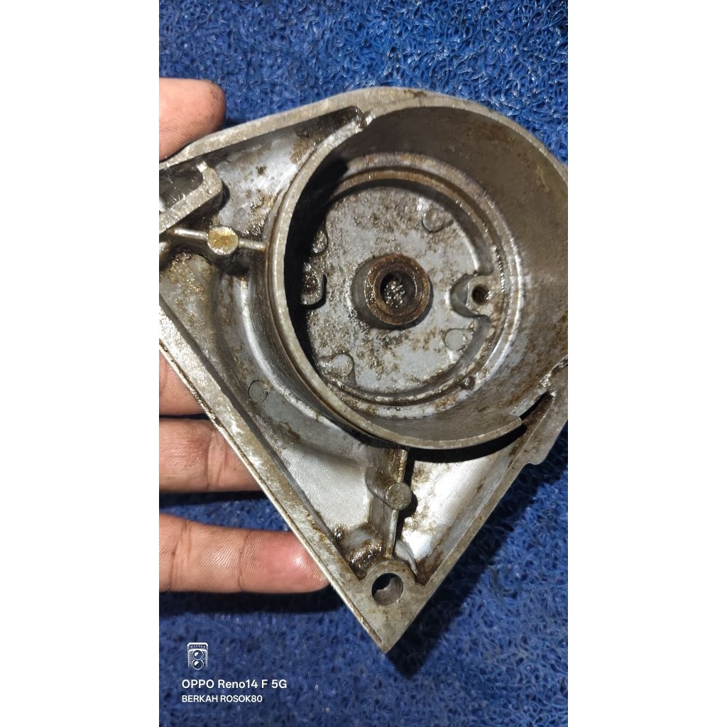 cover tutup dinamo stater Yamaha v80 (dobel stater) original second