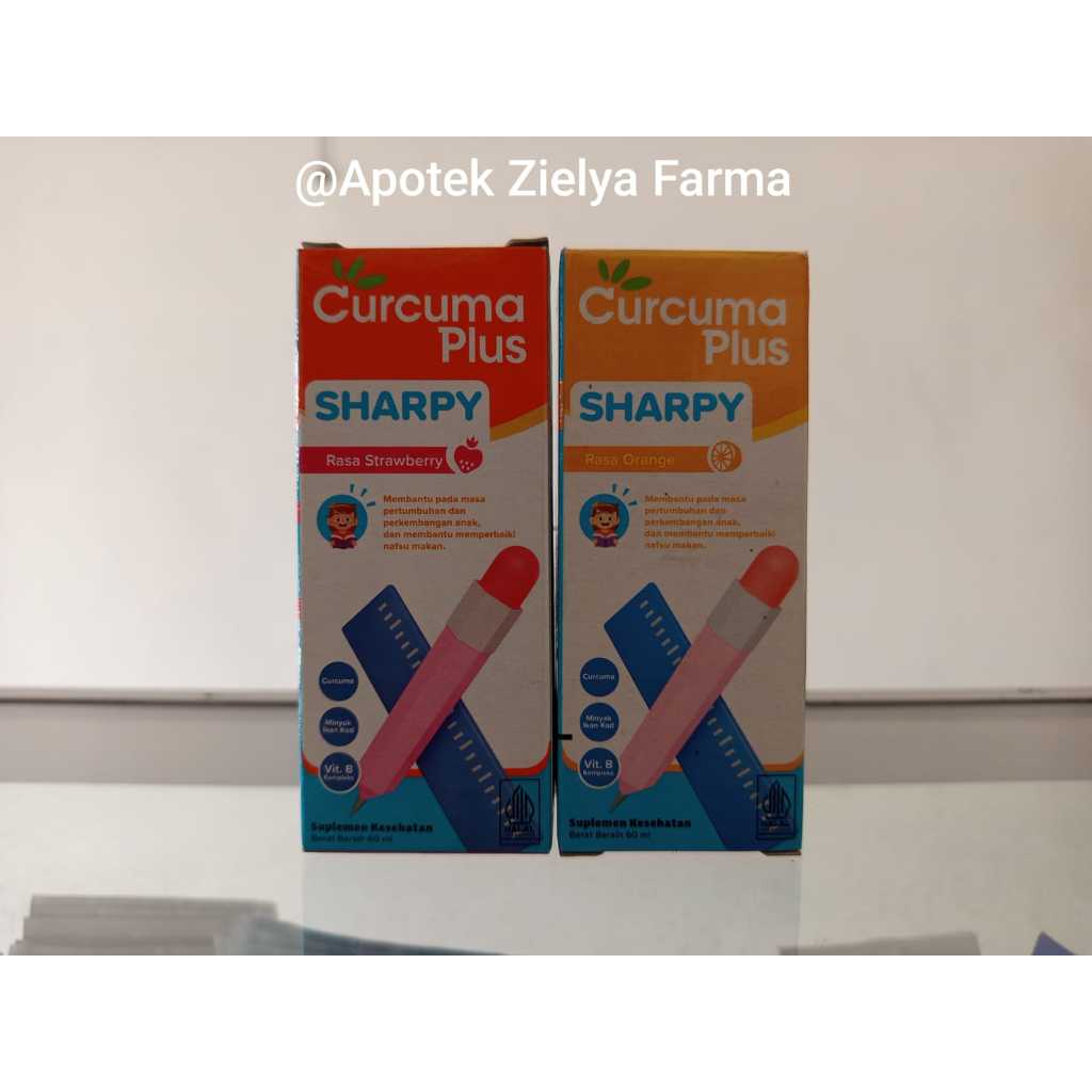 Curcuma Plus Sharpy Suplemen Sirup Anak 60ml