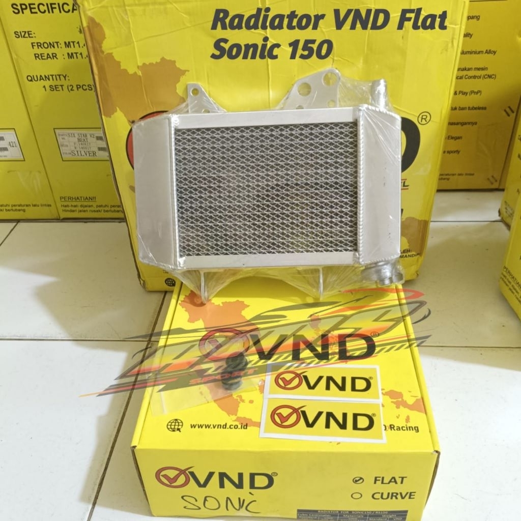 VND RADIATOR HONDA SONIC 150 / RADIATOR VND SONIC 150 ORIGINAL