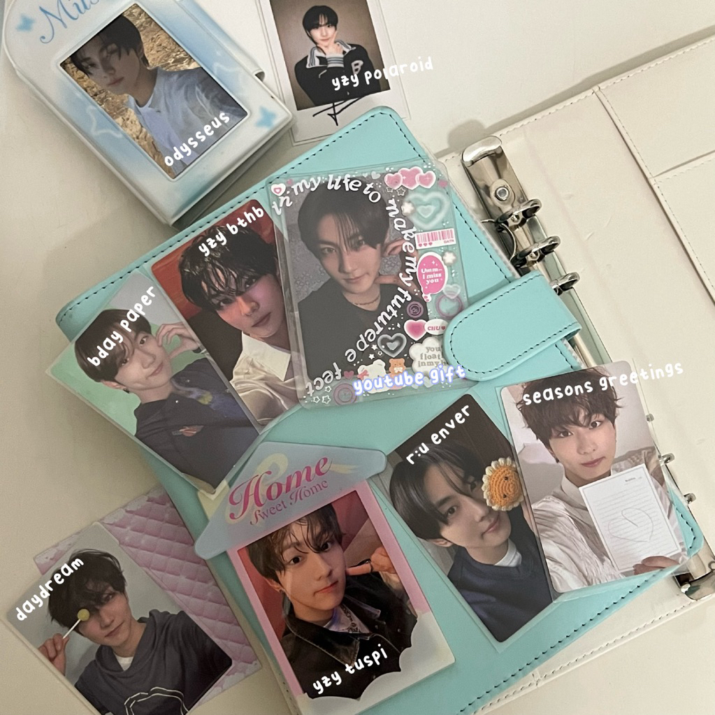 ( ready - stock ) wts aab jungwon enhypen official photocards romance untold desire unleash orange b