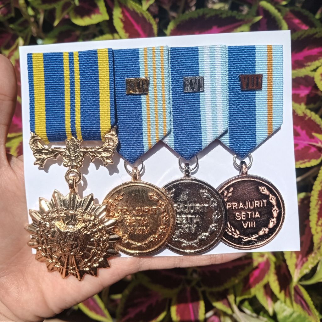 [SATYAENCANA] TANDA JASA PDU MEDALI TNI AU NARARIA,24,16,8
