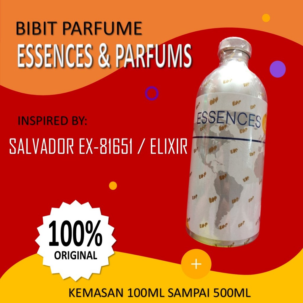 Bibit Parfum ESSENCES SALVADOR searah dengan ELIXIR