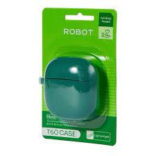 Case TWS Robot T60 Silicone / Cover Case TWS Robot Airbuds Original Pelindung Tempat Cas TWS Bluetoo
