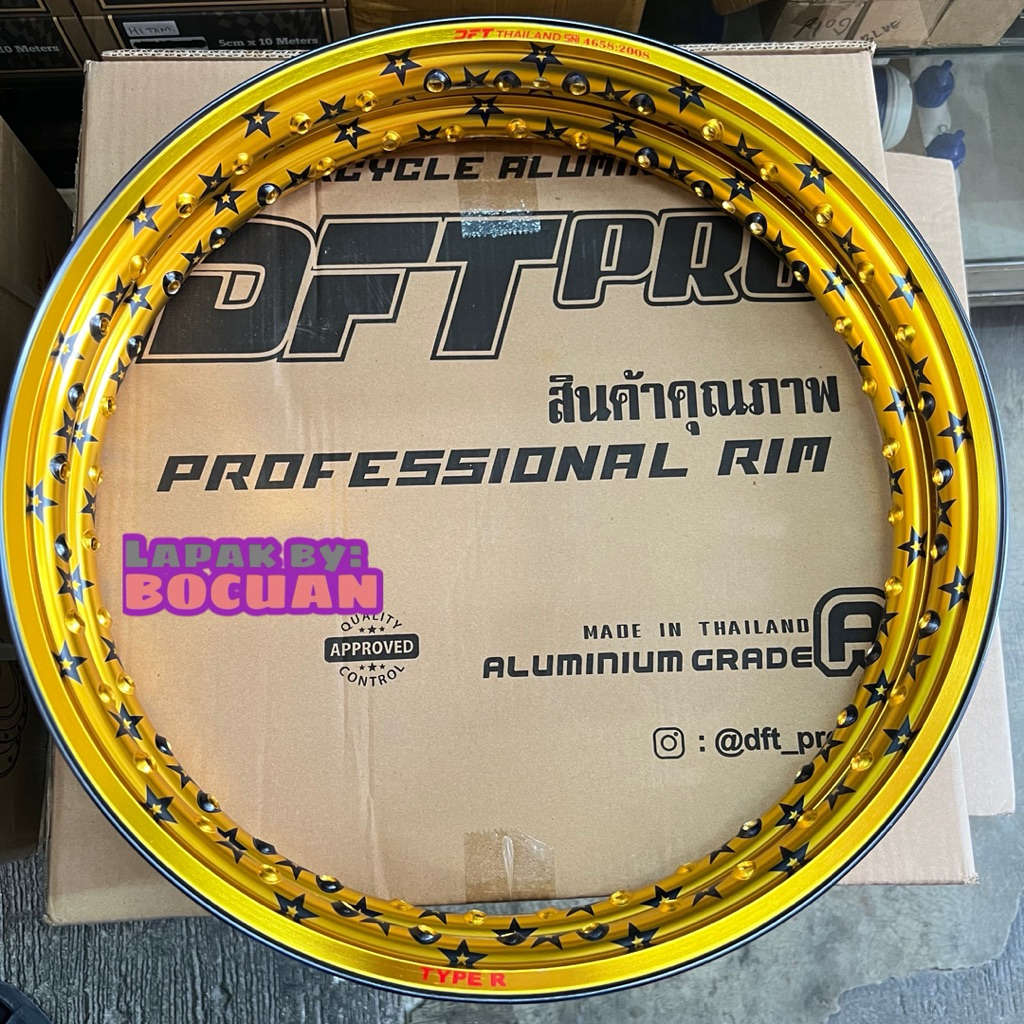 VELG MOTOR JARI JARI RIM DFT THAILAND STAR BINTANG Modif mio vario scoopy beat jupiter bebek matic