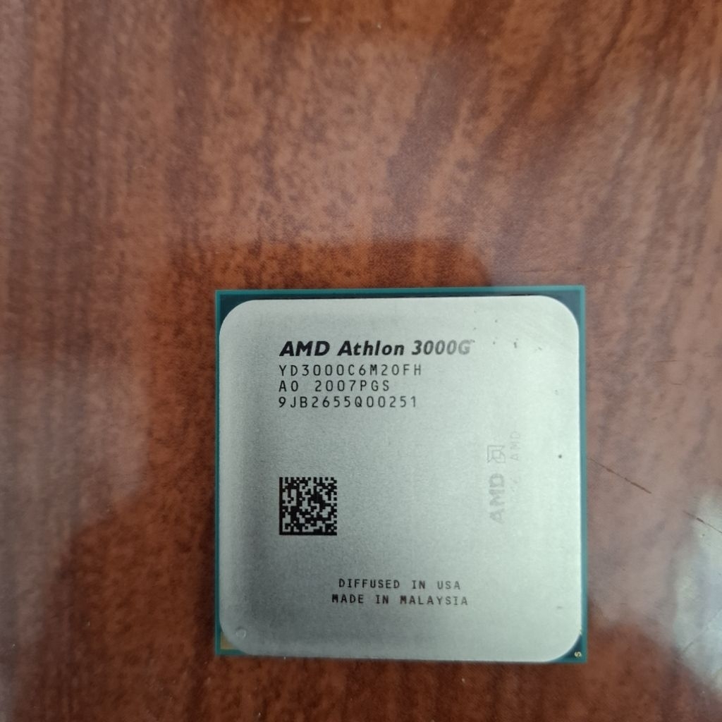 procecor Amd athlon 3000g