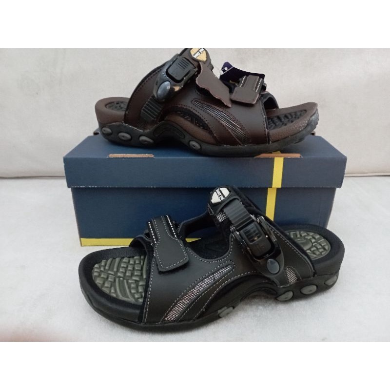 Promo Terbaru Sandal pria HomyPed MA 2032 (0RIGINAL) - Sendal Cowok Keren Bahan Kulit 100% Premium
