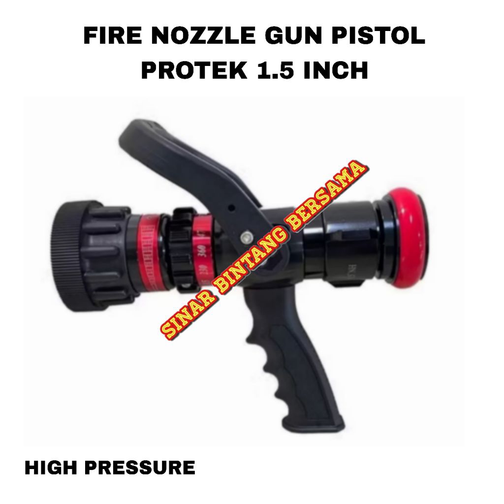 NOZZLE SPRAY GUN PISTOL PROTECK PEMADAM TEKANAN TINGGI