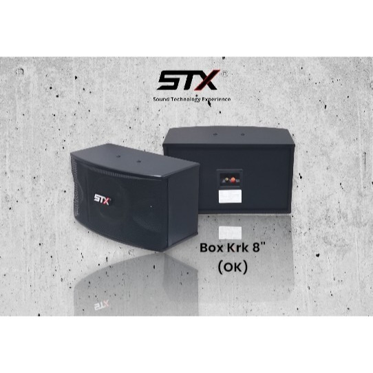 STX BOX KRK : Box Karaoke 8" 80W Merk STX OK