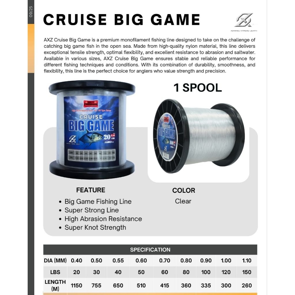SENAR CRUISE BIG GAME
