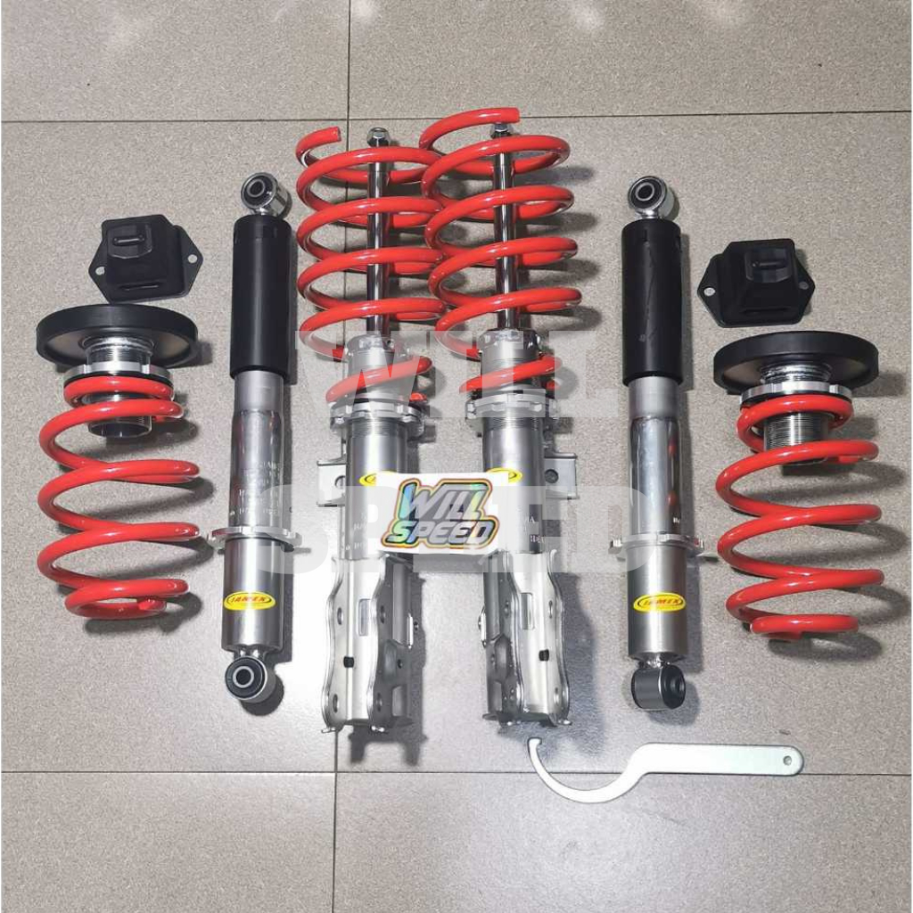 SHOCK COILOVER COIL OVER JAMEX DEPAN BELAKANG RUSH NEW 2018-2025 COILOVER