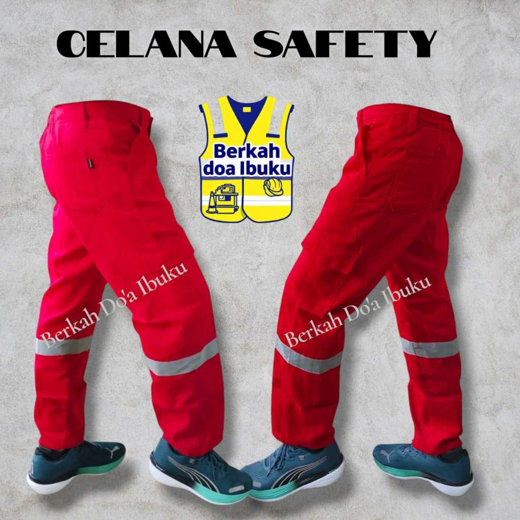celana kerja wearpack safety - celana setelan katelpak-celana proyek model PDL/Celana Panjang Pria U