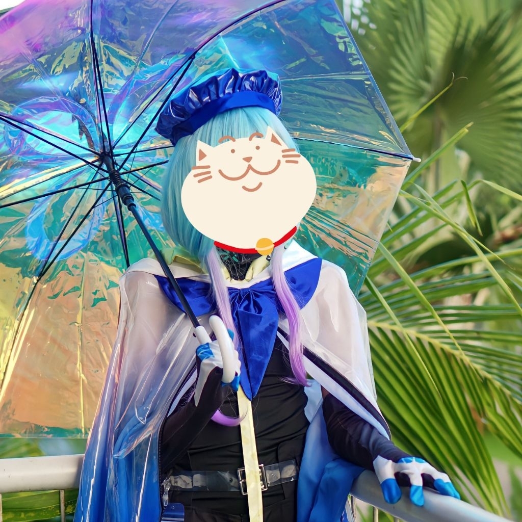 [HANYA PAYUNG] Weapon payung Mizuki Arknights fullset (chat sebelum checkout)