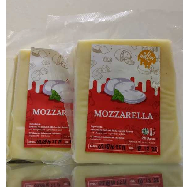 Mazaraat Low Fat Mozzarella 250 gr