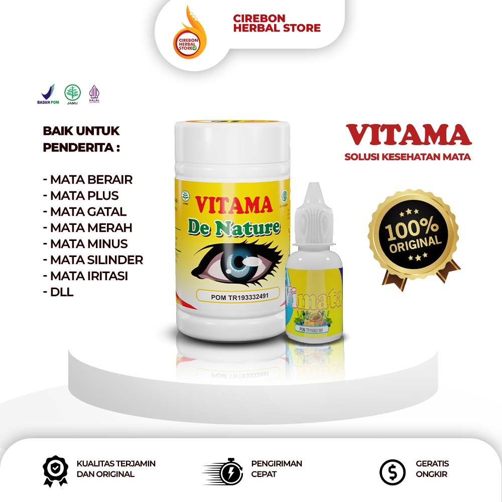 STORE HERBAL CIREBON | VITAMA & VITAMA Membantu Memelihara kesehatan mata