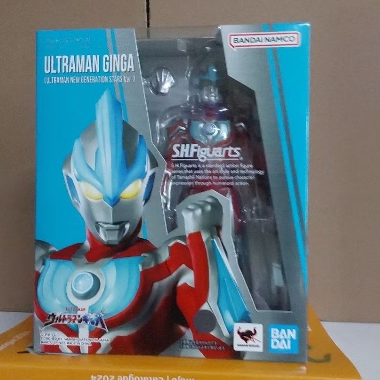 SHF ULTRAMAN GINGA ULTRAMAN NEW GENERATION STARS Ver 67491 UK 15 CM (ORIGINAL BANDAI)