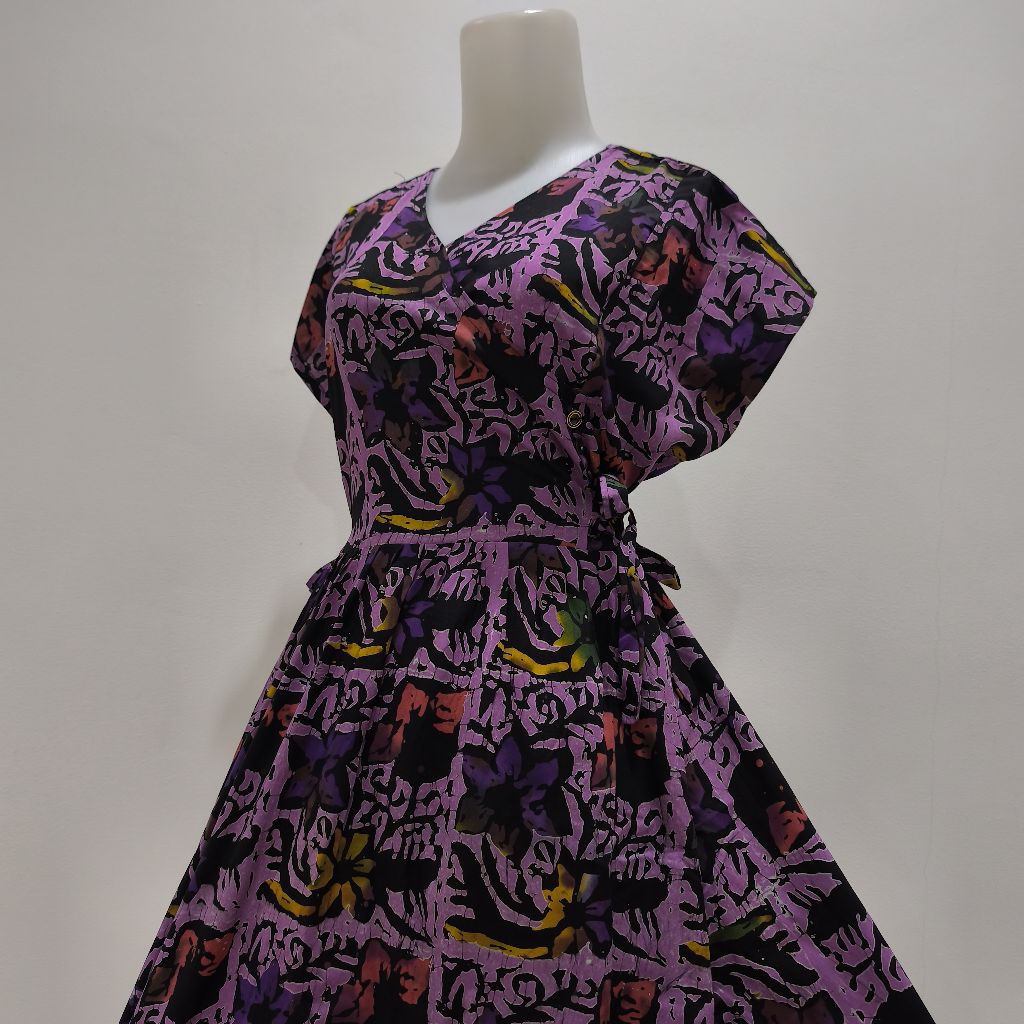 Batik Lucyana | Daster Serong Tali Samping