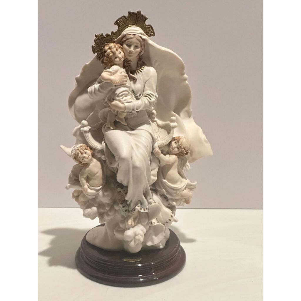 Patung Keramik Bunda Maria Dan Bayi Yesus Jesus