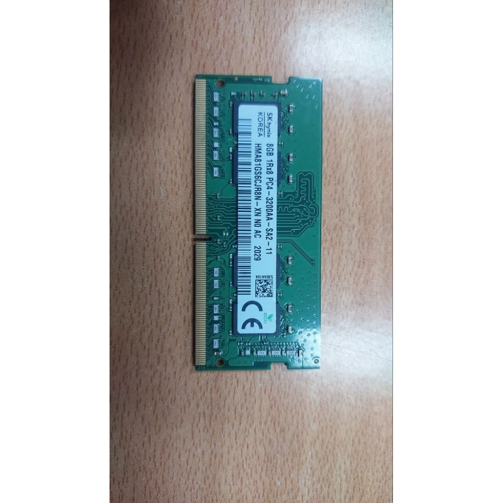 RAM laptop DDR4 8gb  3200 mhz