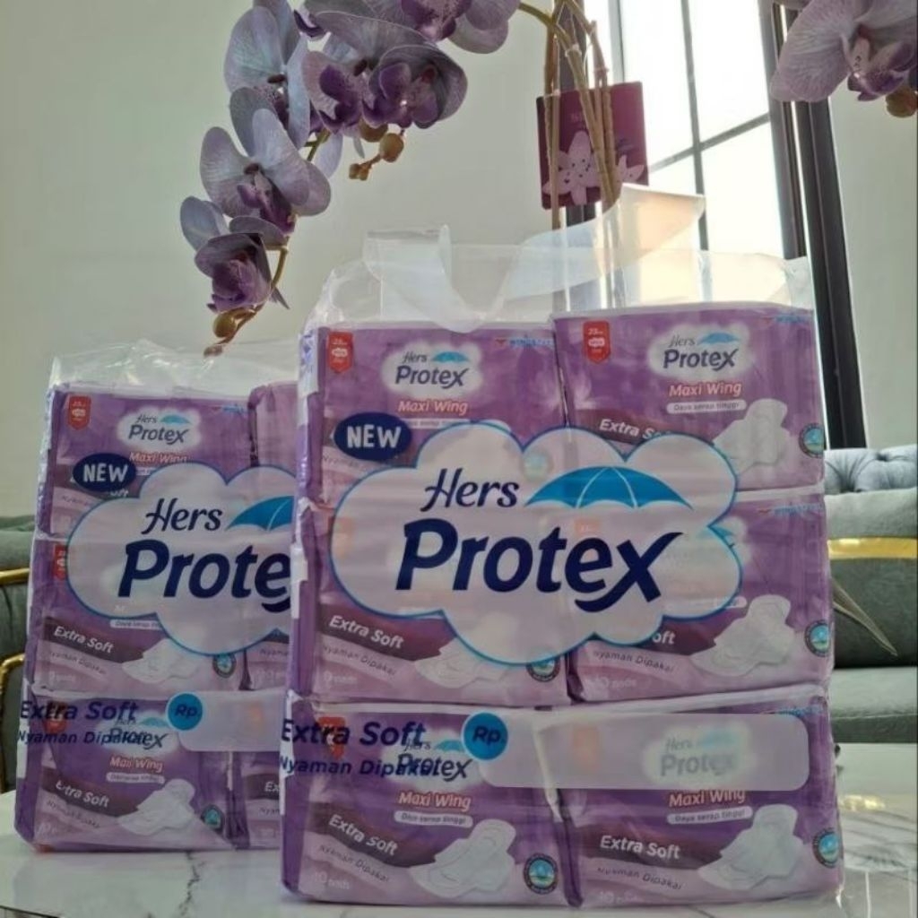 Protex Ungu Hers Protex Ungu 10pads x 6 pack