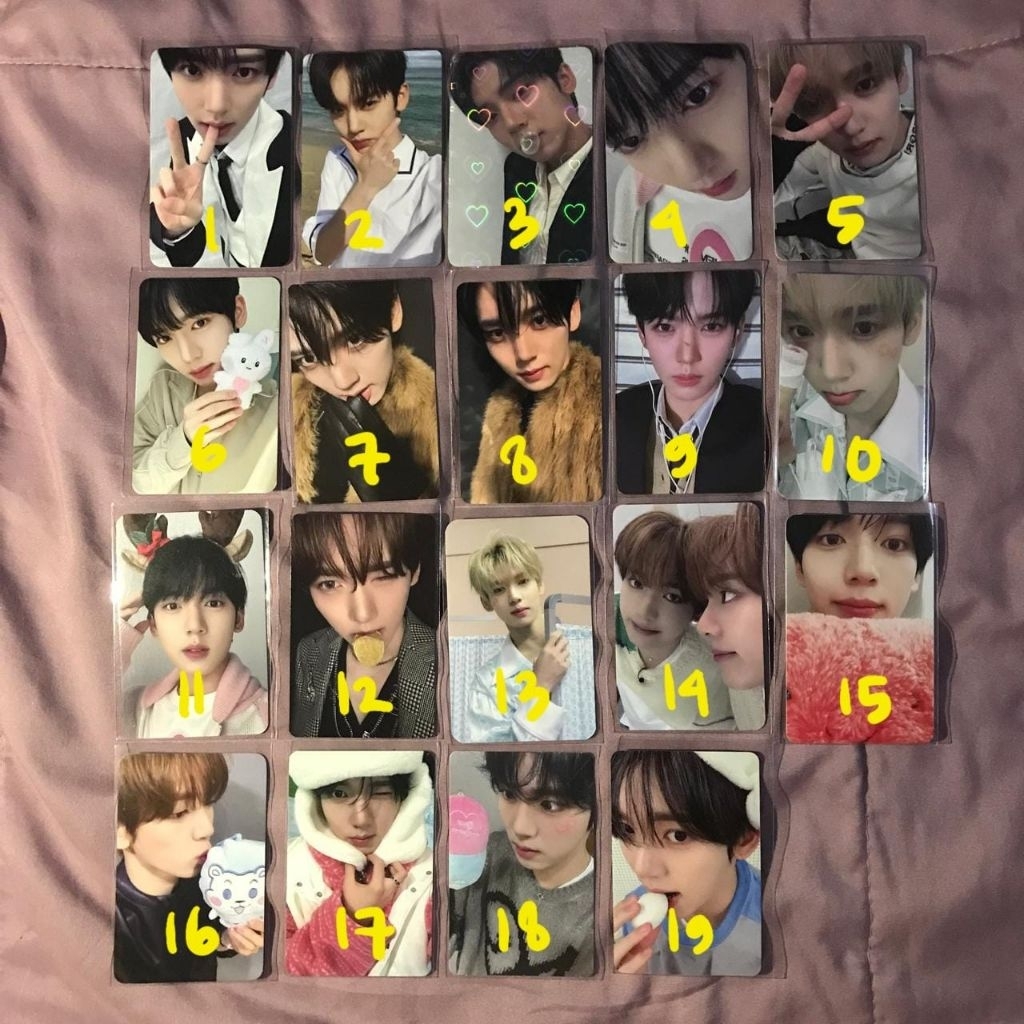 (2/2) [READY STOCK] PC YUJIN ZEROBASEONE ZB1 POB LD YITS MELPO YHMAH CIPA BLUPA DICON ZERONI YURA YU