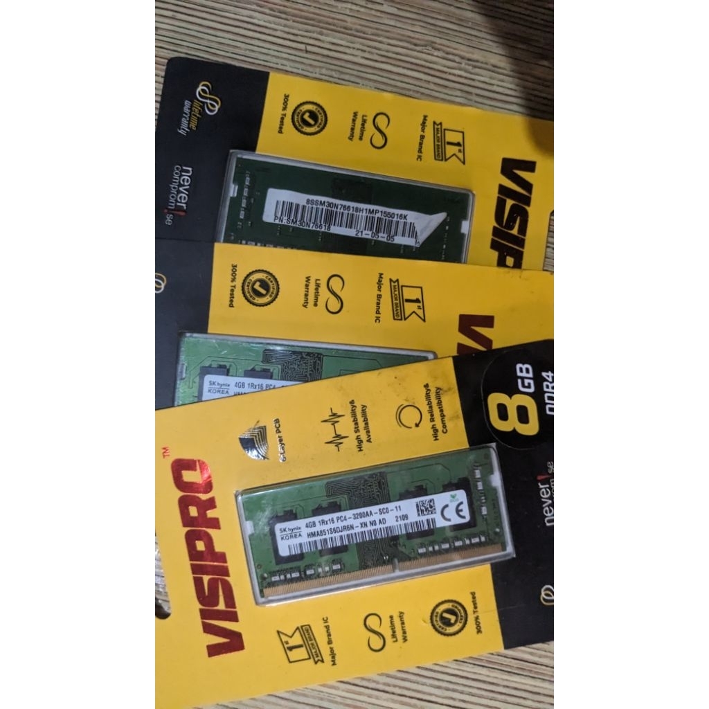RAM DDR4 4GB second bekas copotan pc all in one