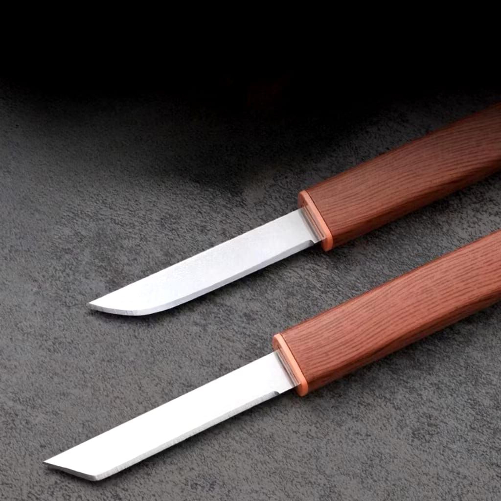 Pisau dapur 2 in 1 Knife chef Pisau sayuran dan buah super tajam Pisau Dapur Tajam