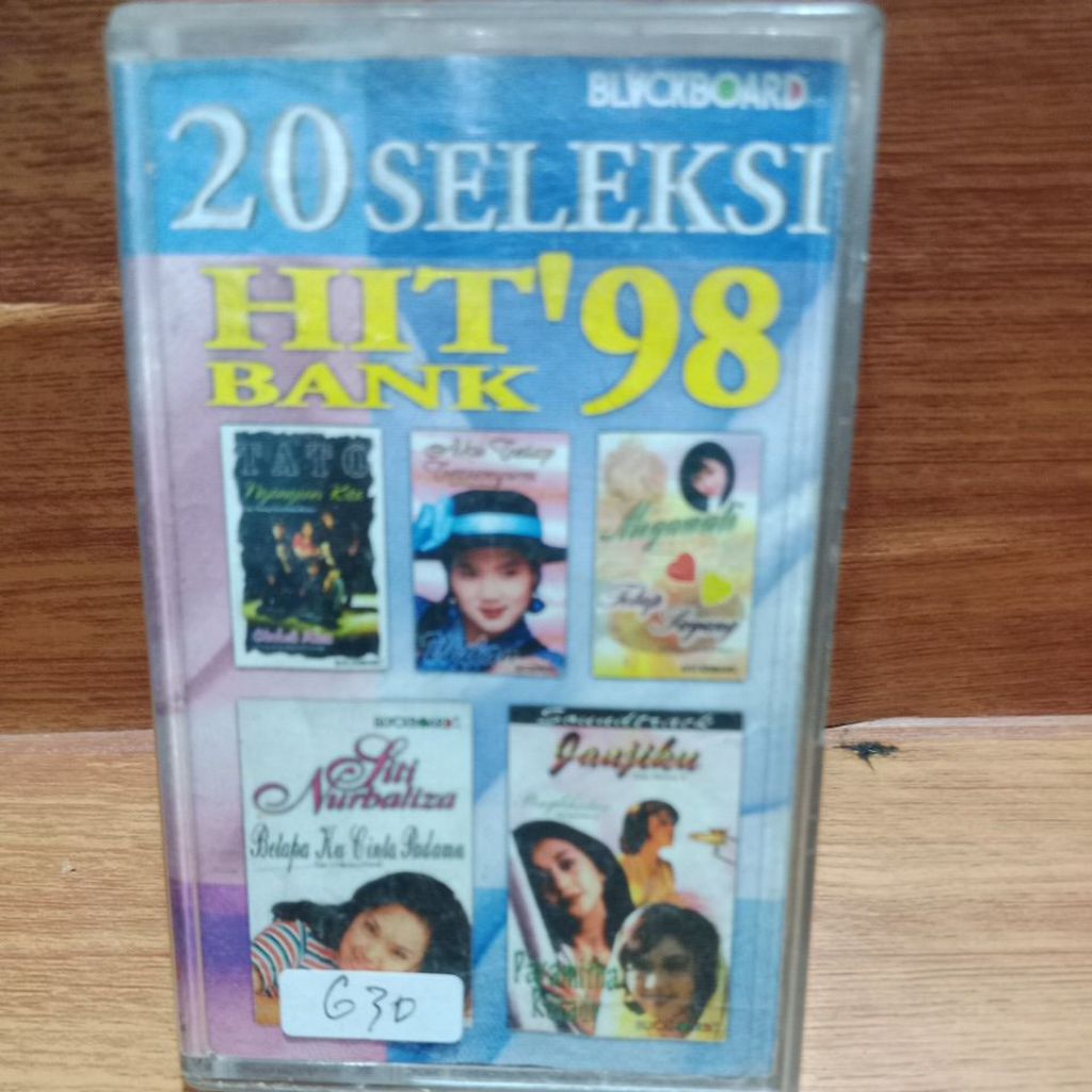 kaset pita 20 seleksi hit Bank 91