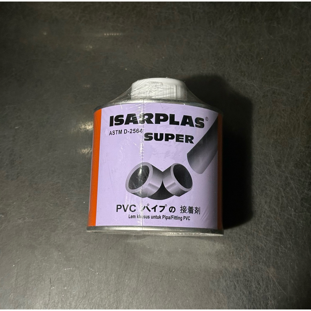 ISARPLAS / ISARPLAS KALENG / LEM PIPA / ISARPLAS 400gram