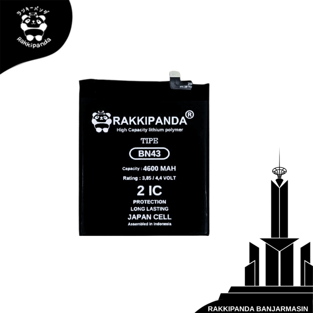 Baterai HP RakkiPanda BN43 Redmi Note 4 Snapdragon / Note 4x Snapdragon