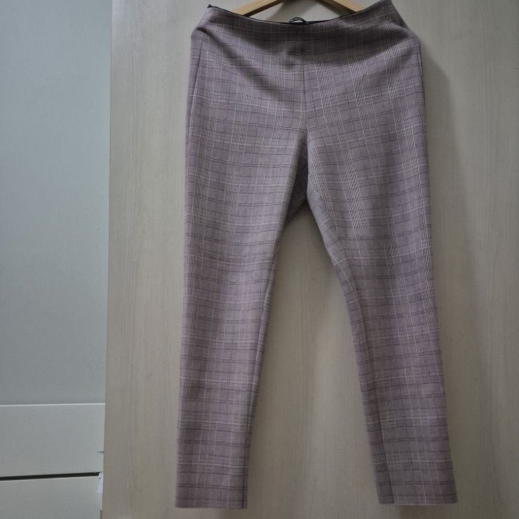 Celana panjang suede zara wanita