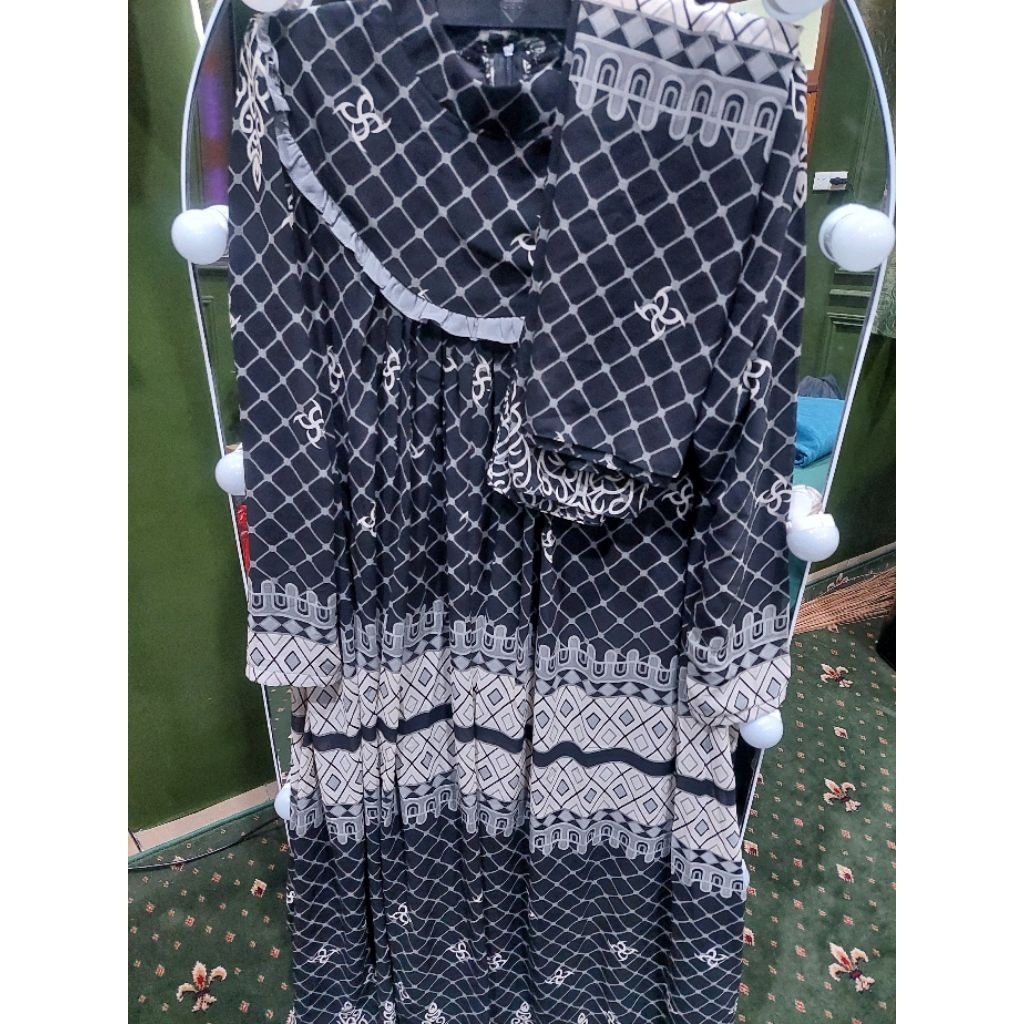 Preloved Dress Motif ceruti