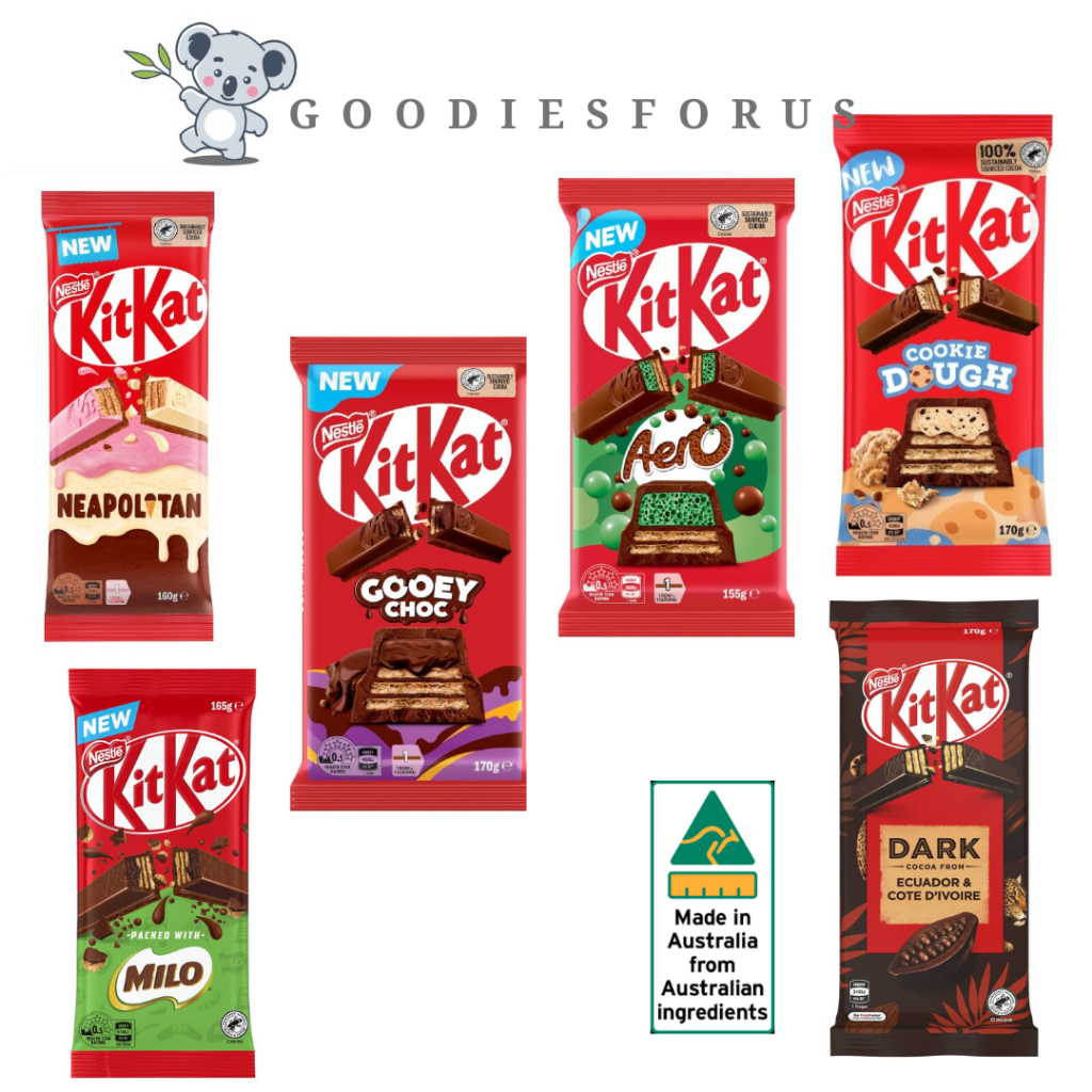 Nestle Kitkat Australia Gold/Kitkat Milk/Kitkat Aussie/Kitkat Milky Way/Milo