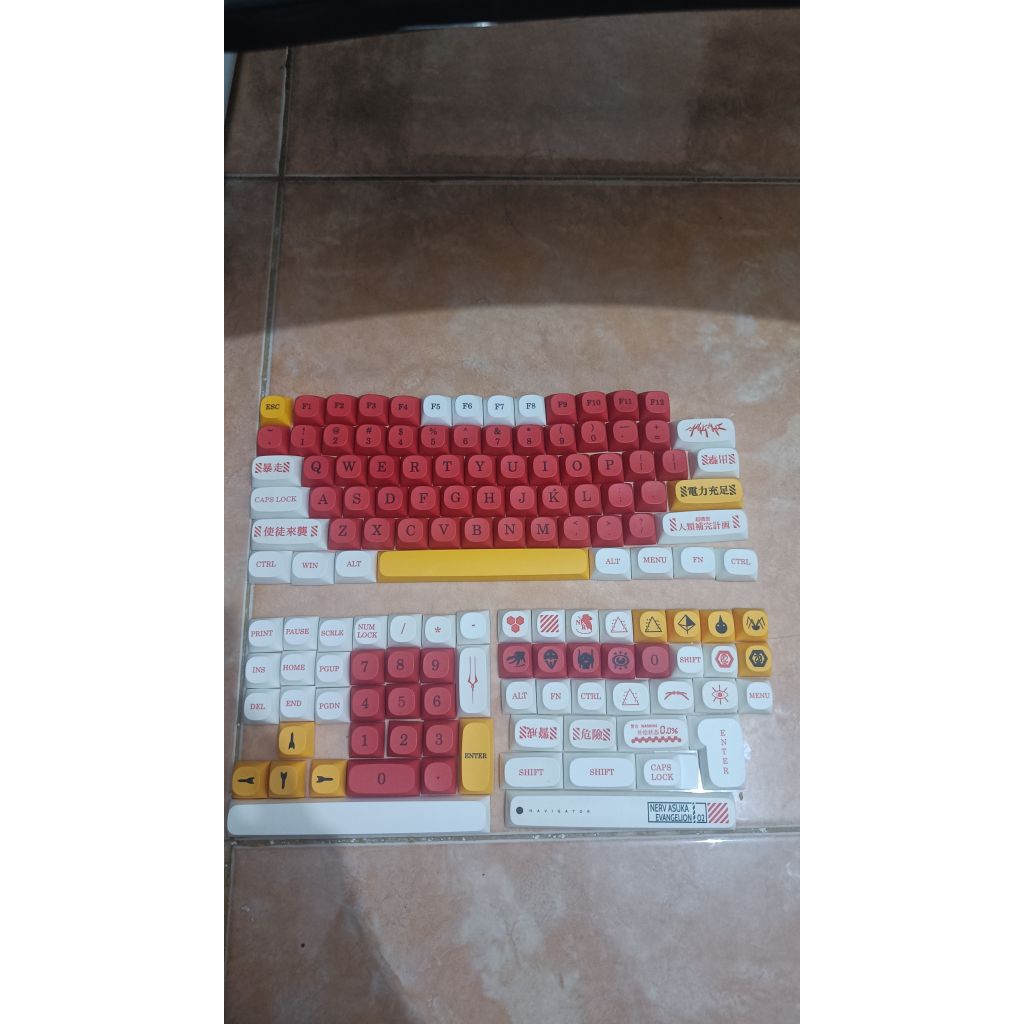 keycaps eva 02 second