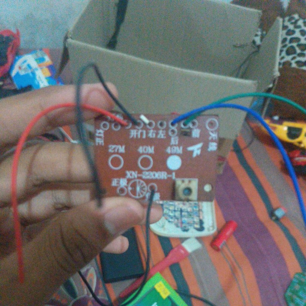 Motherboard mobil remote rc 49Mhz