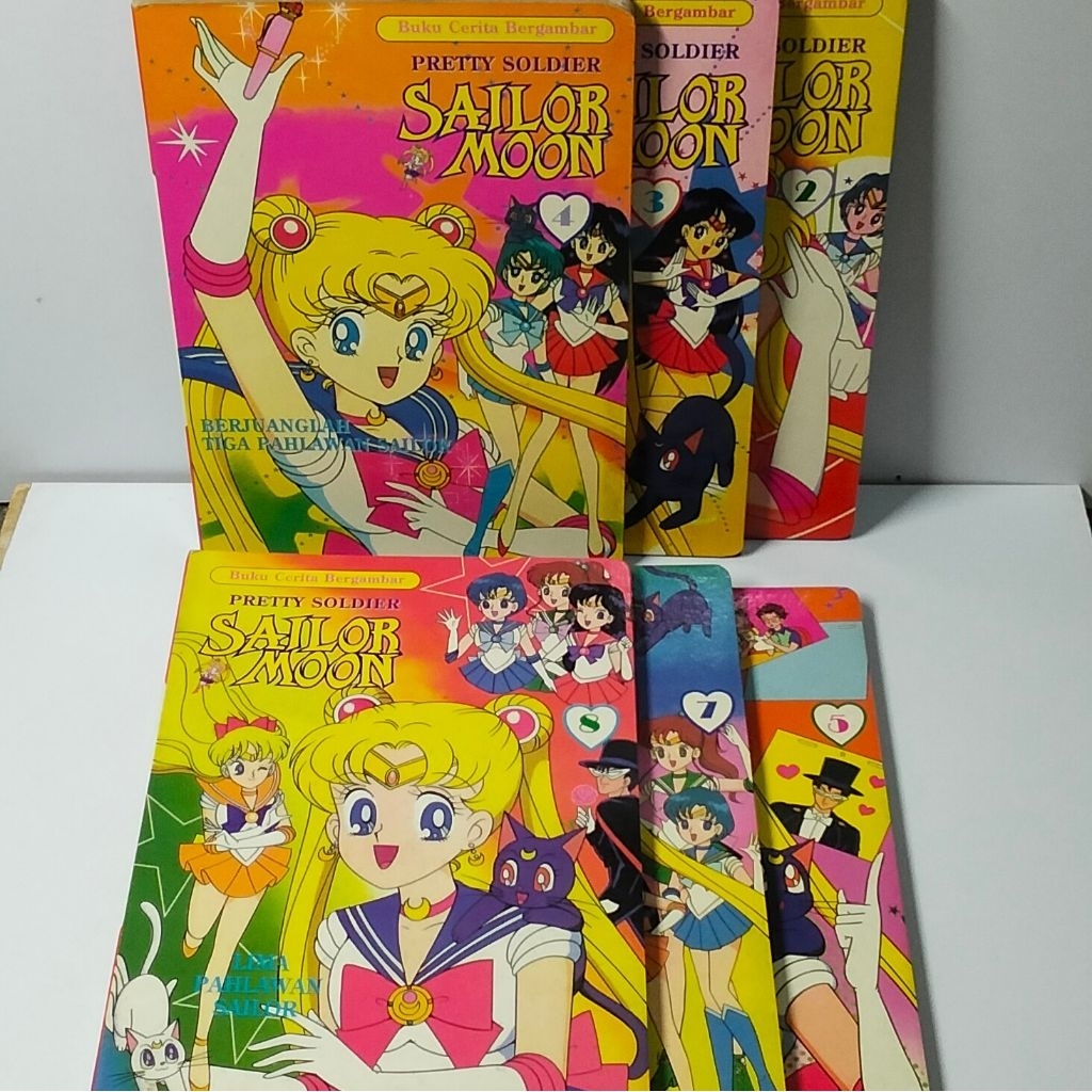 BUKU CERITA BERGAMBAR,PRETI SOLDIER SAILOR MOON