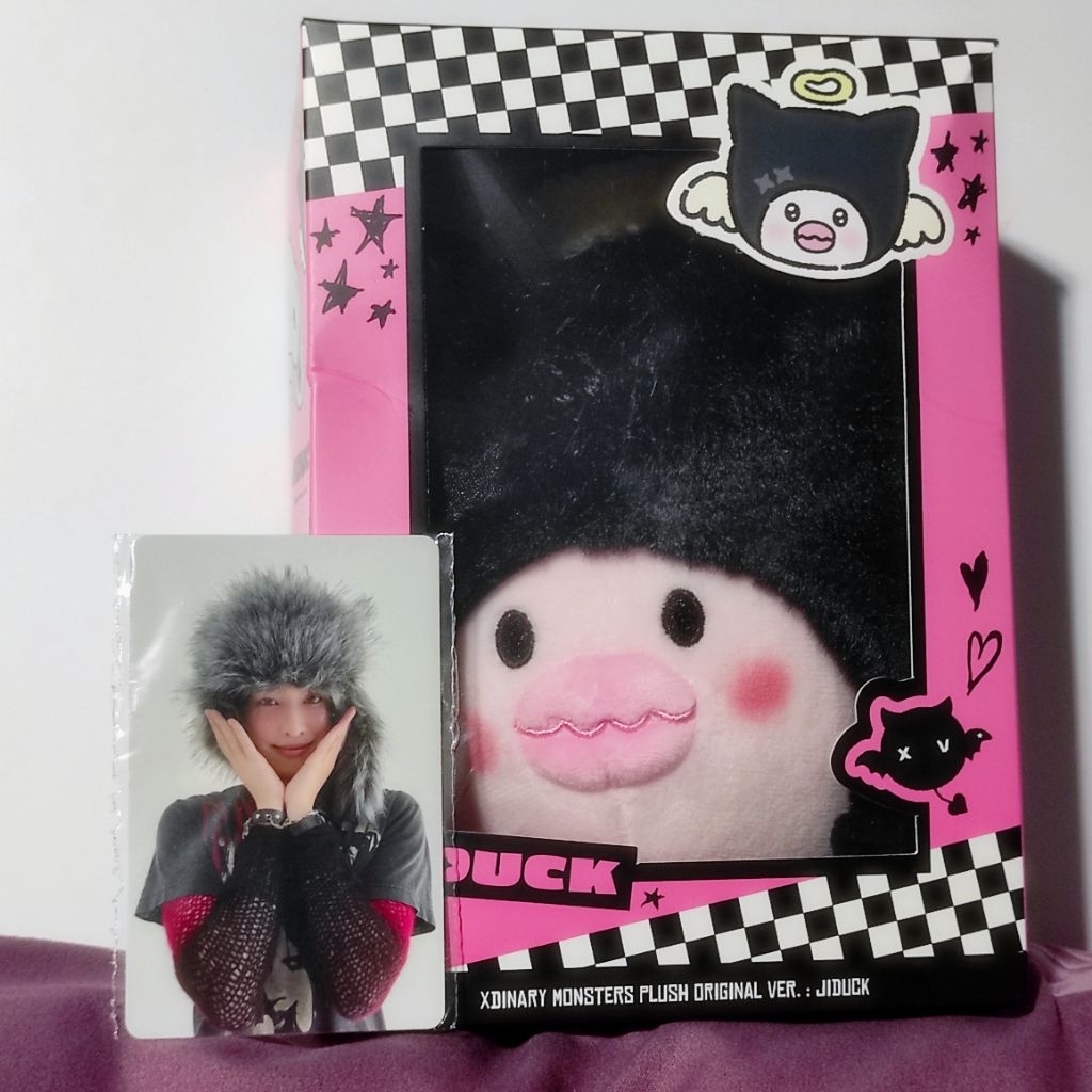 [READY STOCK] XDINARY MONSTERS XH XDINARY HEROES OFFICIAL PLUSH JIDUCK GAON & PC