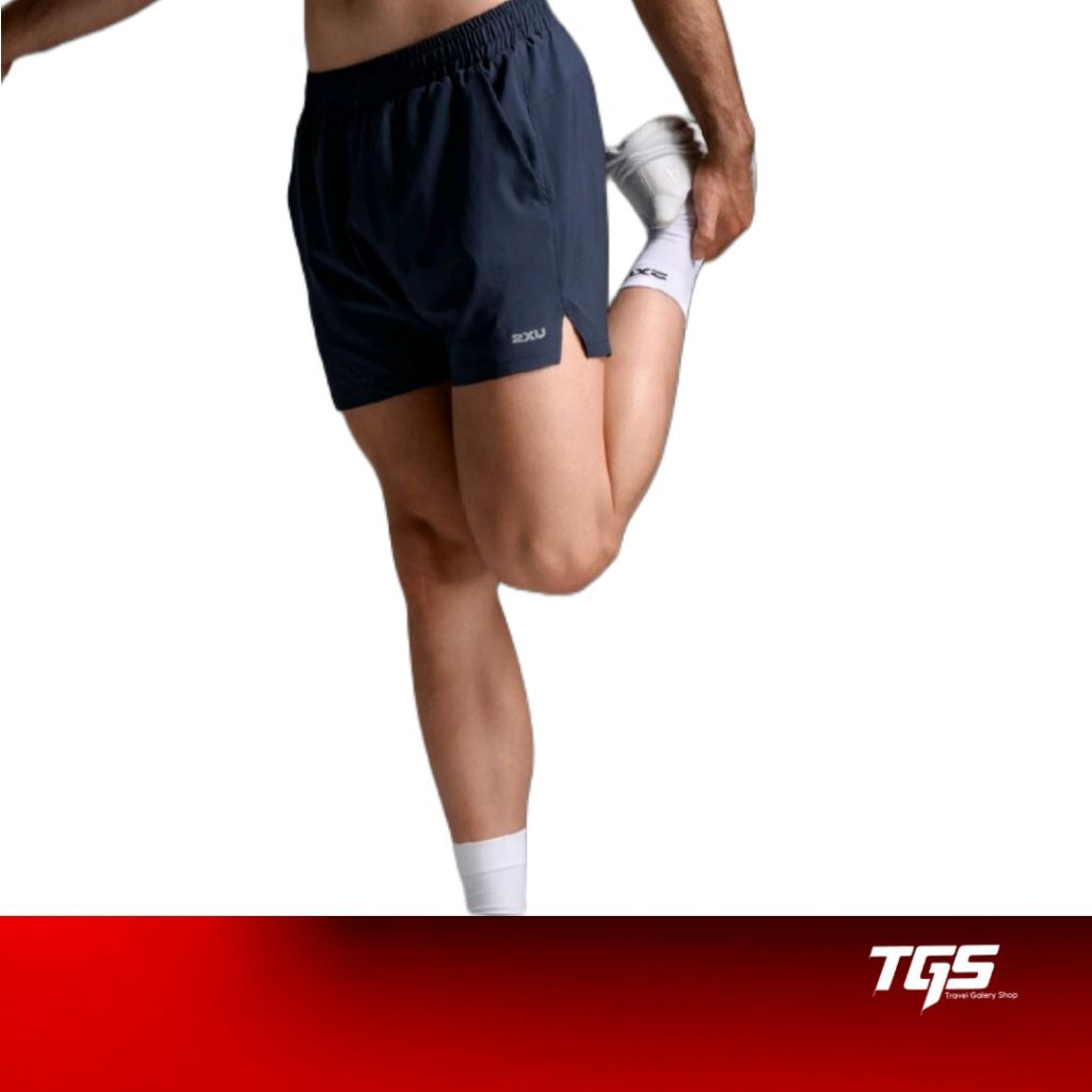 Celana Pendek Olahraga Pria || 2XU Mens Aero 5 inch Short -